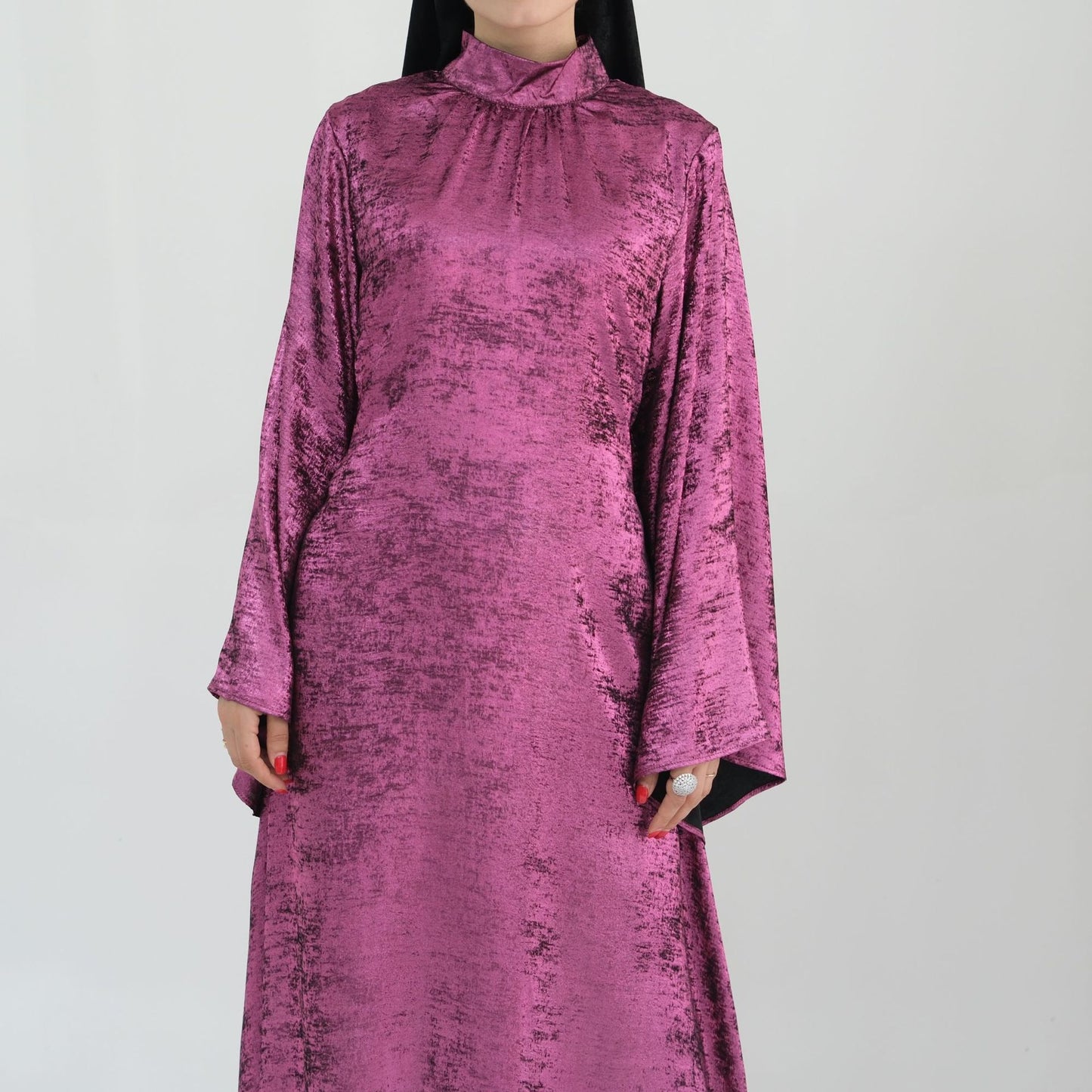 Creative Fashion Stitching Turkish Elegant Dress Clothing