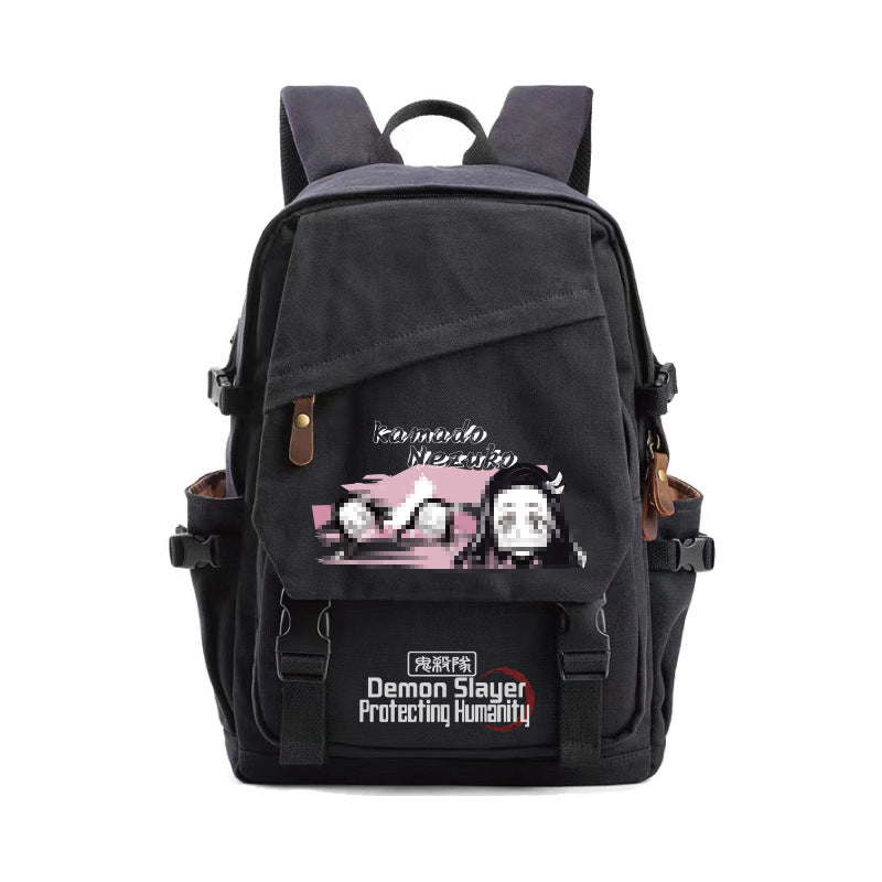 Anime Spy Play House No Canvas Backpacks