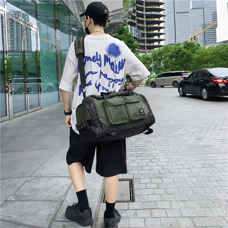 Men's Dry Wet Separation Training Short Business Travel Bags