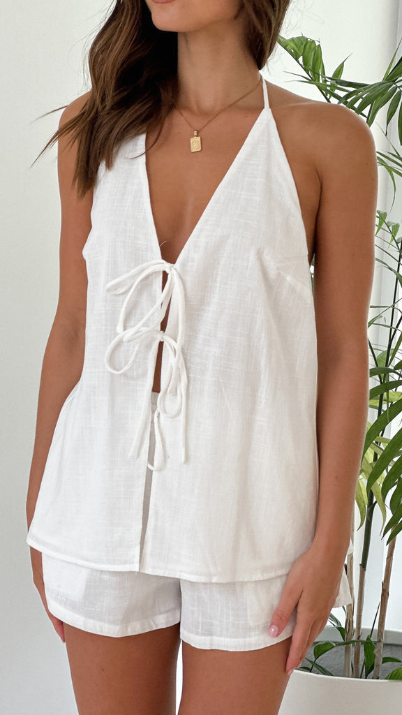 Women's Casual Summer Solid Color Sleeveless Choice Suits