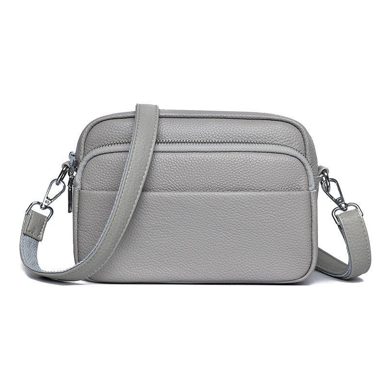 Women's Trendy Genuine Leather First Layer Cowhide Shoulder Bags