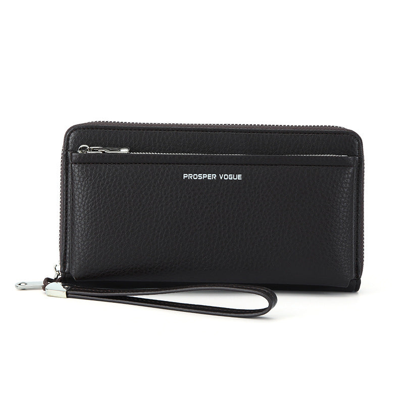 Men's Business Large Capacity Multiple Slots Long Men's Wallet