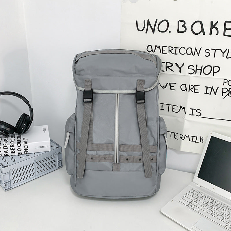 Men's Leisure Design Personality Fashion Large Capacity Backpacks