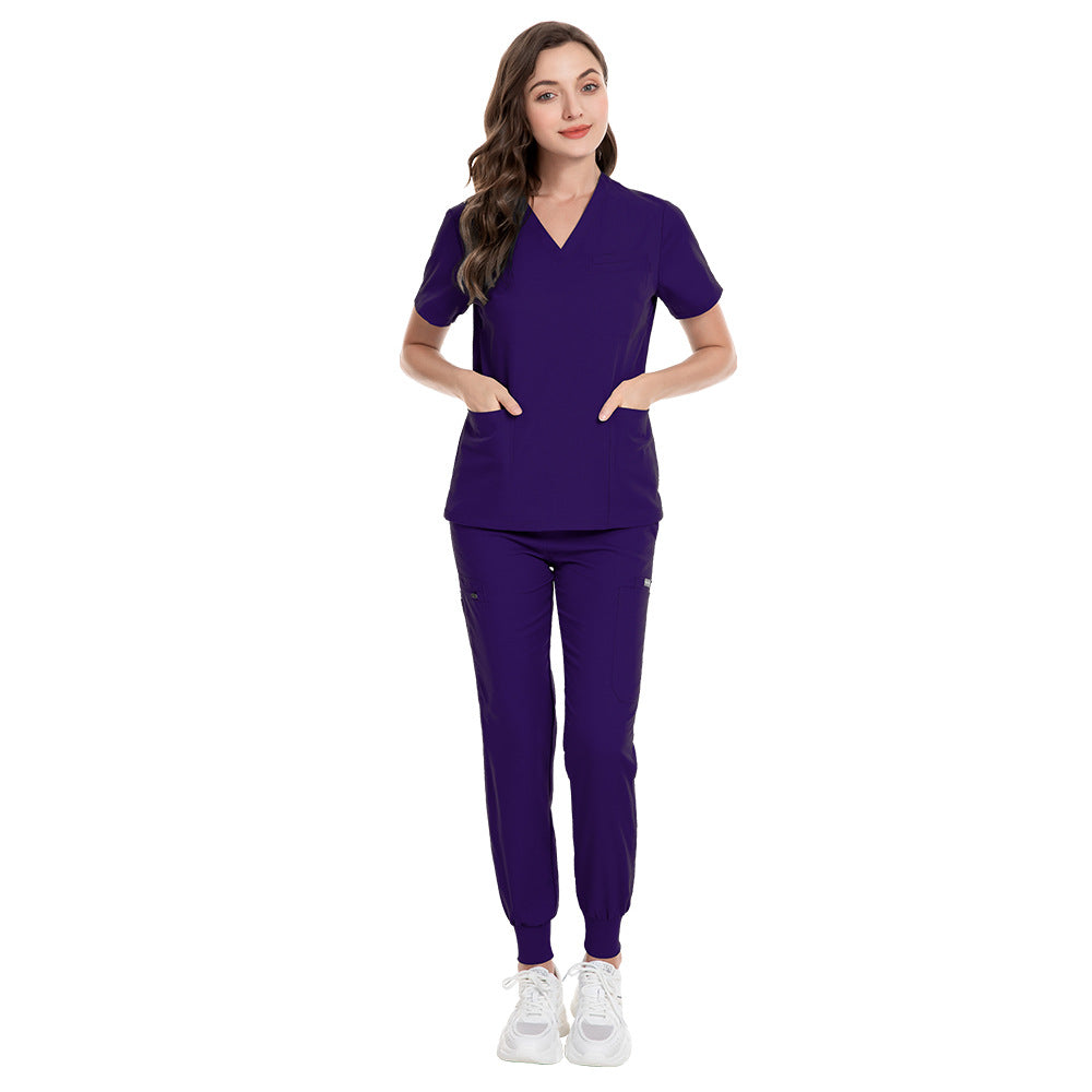 Women's For Nursing Workers Work Clothes High Uniform