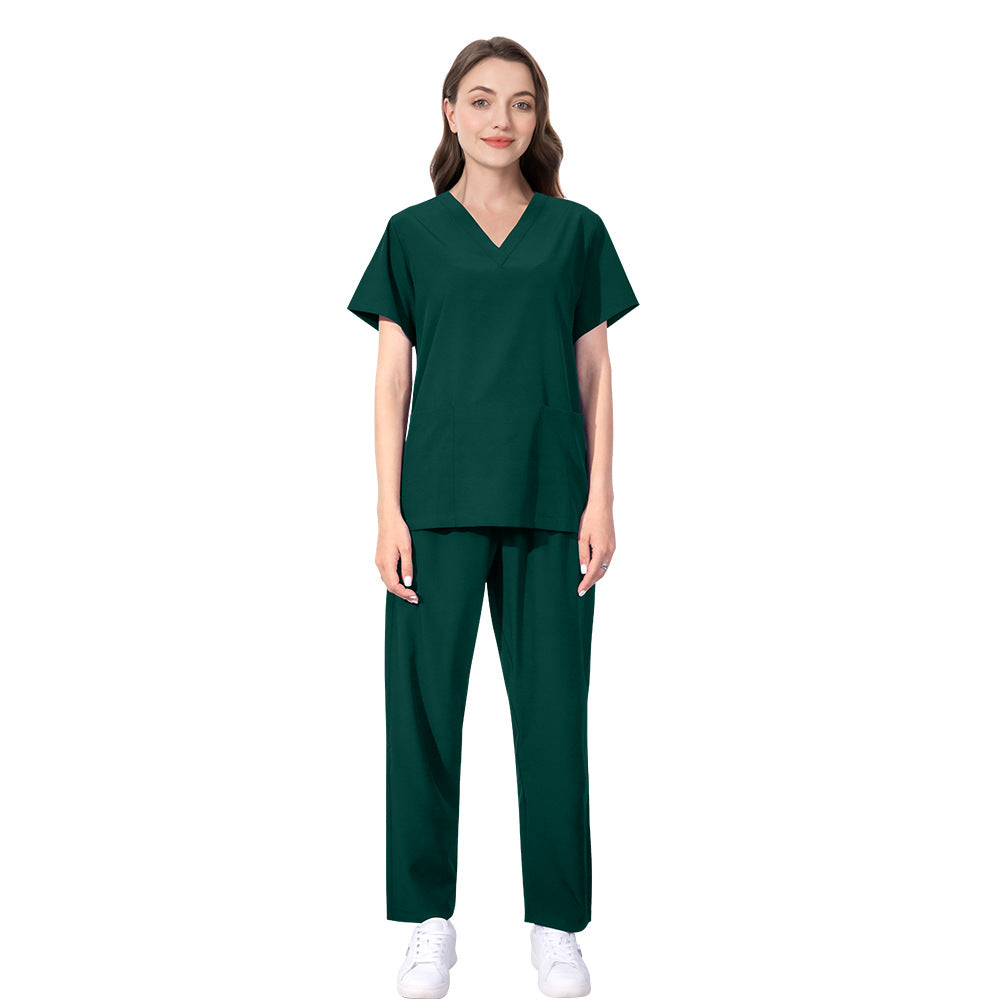 Hand Washing Thin Male Doctor Surgical Gown Female Nurse Uniform