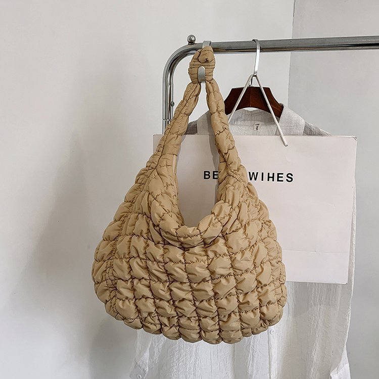 Women's Pleated Cloud Fashion Portable Dumpling Large Shoulder Bags