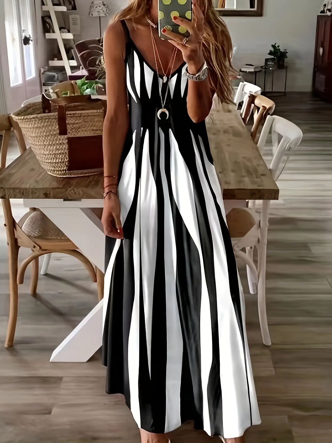 Creative Pretty Elegant Printed Maxi Dress Dresses