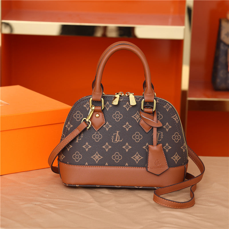 Women's Retro Printed Portable Simple Fashion Western Crossbody Bags