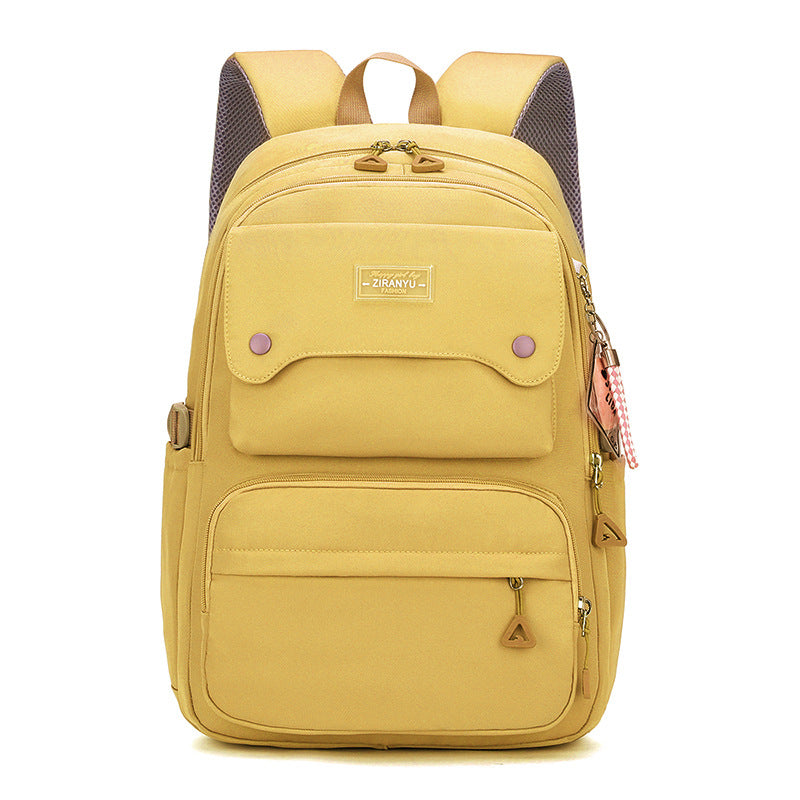 High Female Large Capacity Primary Grade To Printable Elementary School Students' Schoolbags