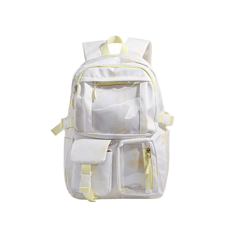 Style Large Capacity Cartoon Female Junior High Backpacks