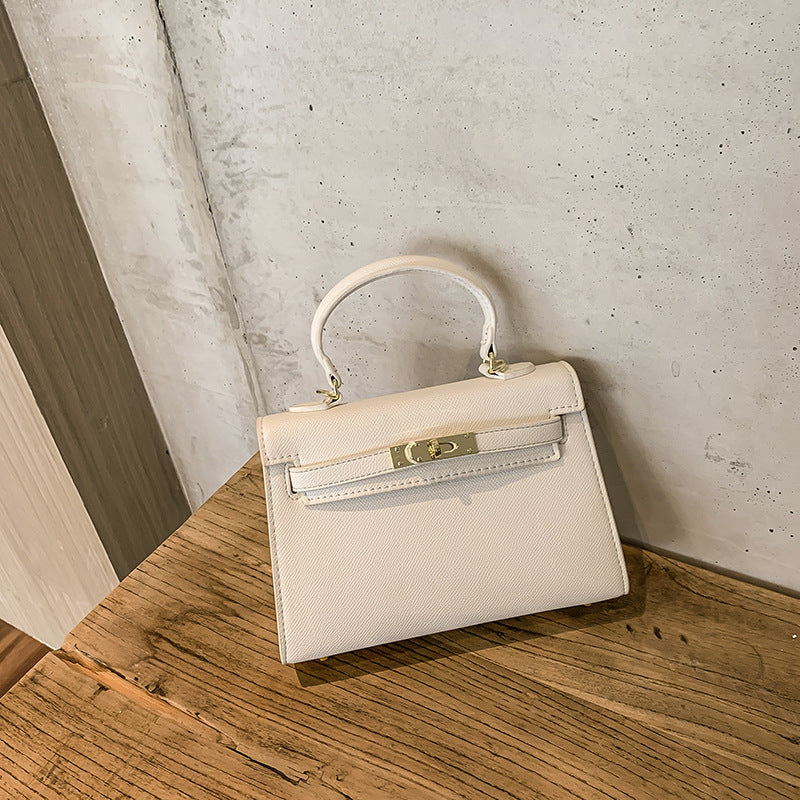 Women's Kelly Soft Leather Portable Fashionable High-grade Shoulder Bags