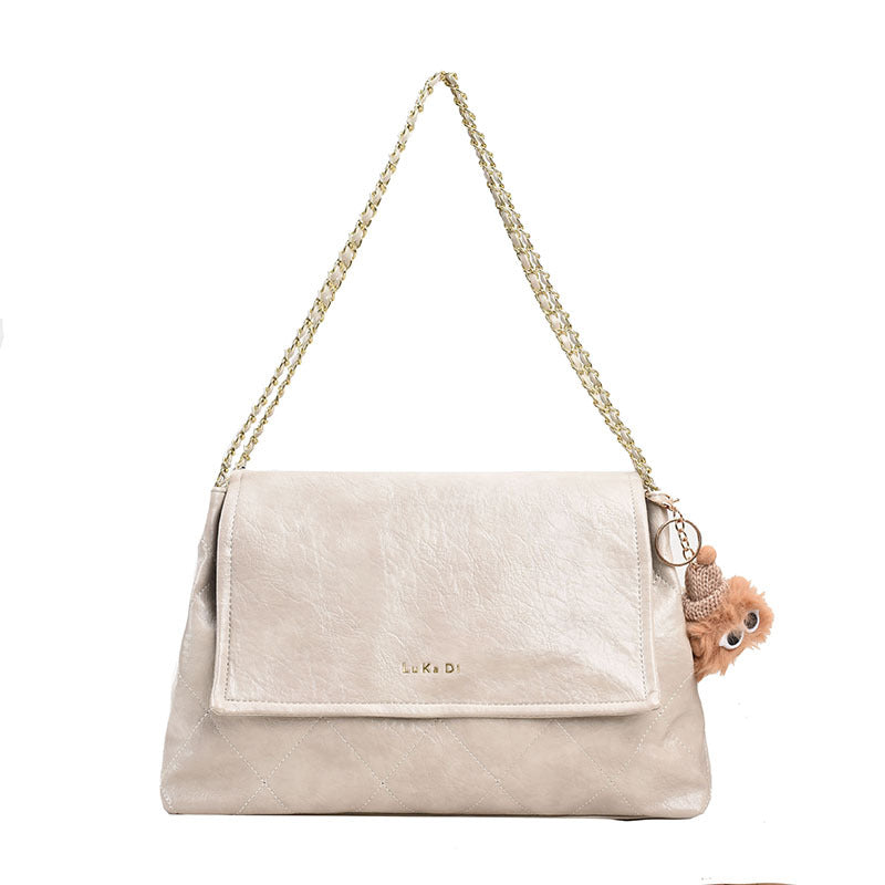 Women's Underarm Fashion Four Chain Versatile Large Bags