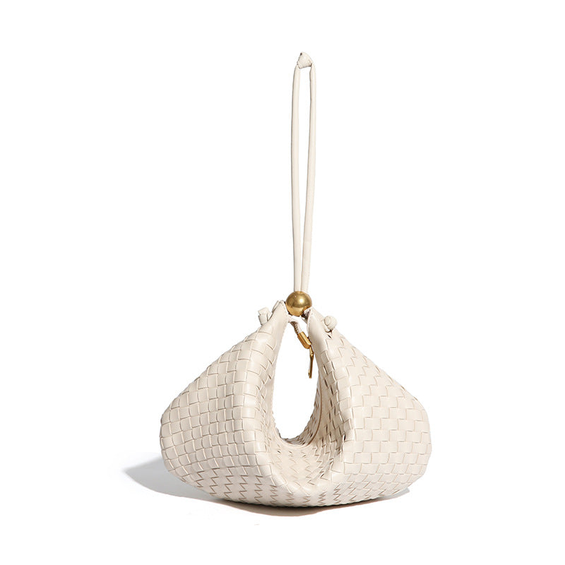 Women's Large Capacity Texture Popular Dumpling Design Shoulder Bags