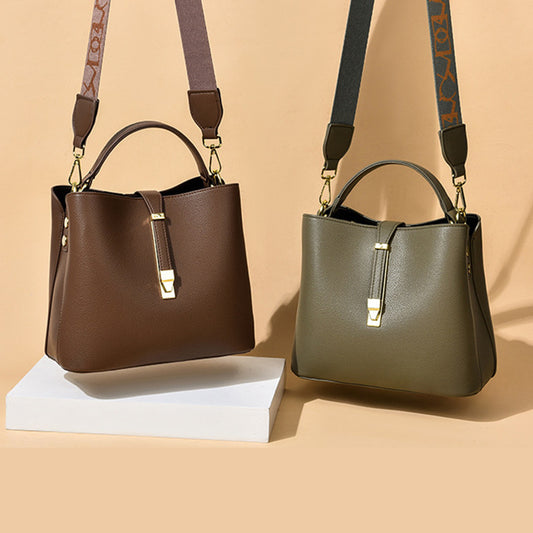 Women's Korean Style Fashion Elegant Large Capacity Handbags