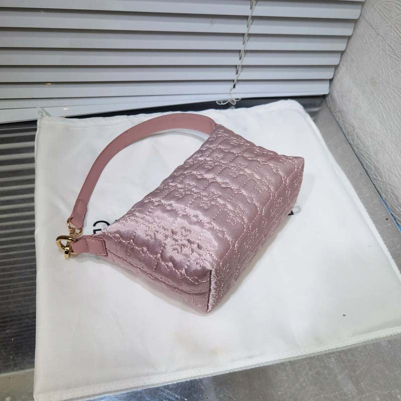 Women's Satin Hand Carrying Lunch Box Fortune Handbags