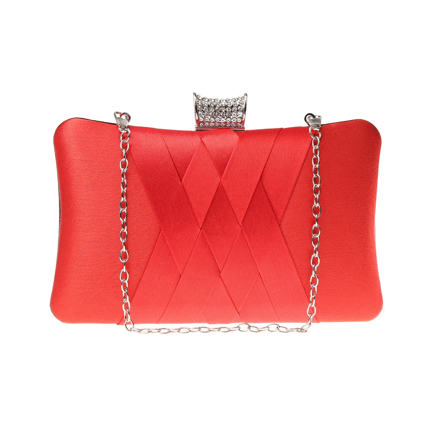 Women's Simple Diamond Clutch Dress Garment Banquet Evening Bags