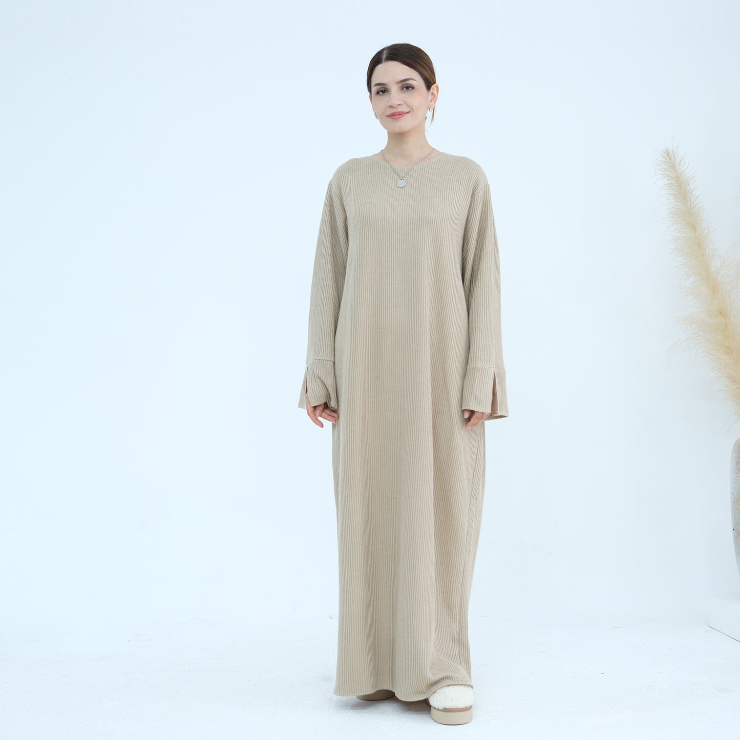 Casual Comfortable Thickened Knitting Loose Dress Dresses
