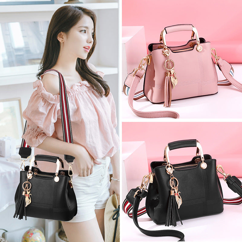 Women's Spring Fresh Sweet Korean Fashion Trendy Shoulder Bags