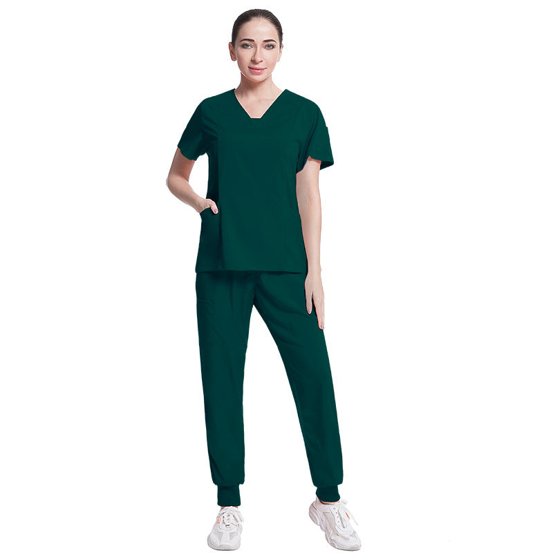 Salon Dental Operating Elastic Thin Hand Uniform