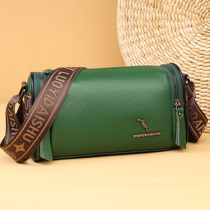 Women's Leather Fashion Soft First Layer Cowhide Shoulder Bags