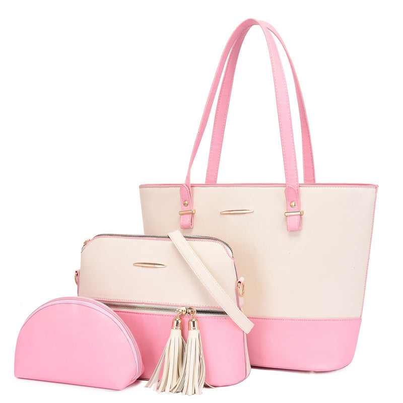 Women's Unique Beautiful Stylish Elegant Three-piece Shoulder Bags