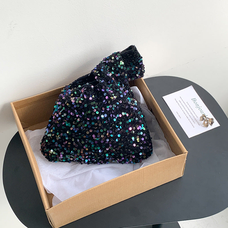 Women's Niche Sequin Fashion Korean Style Popular Women's Handbag