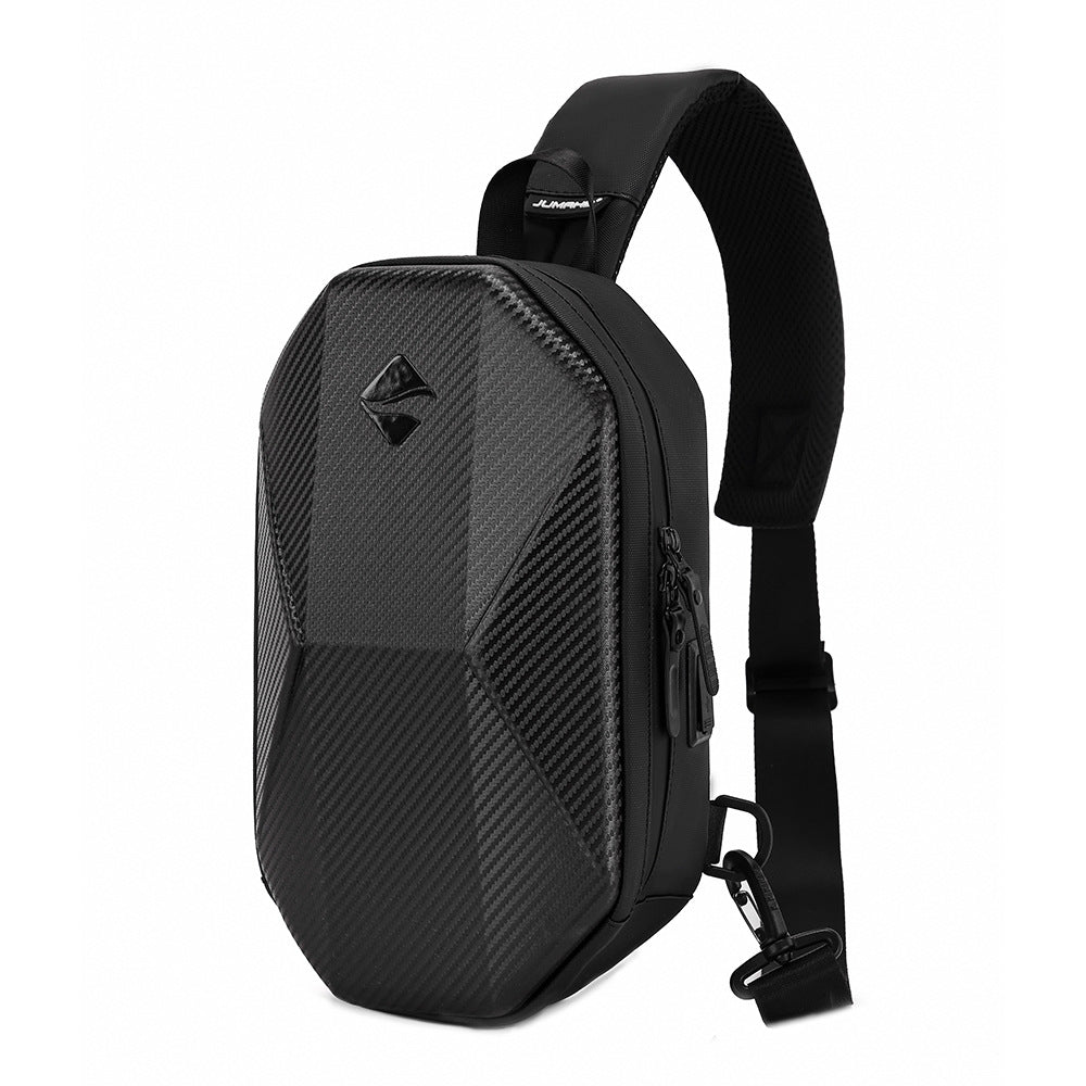 Men's High Quality Hard Shell Large Capacity Men's Chest Bags