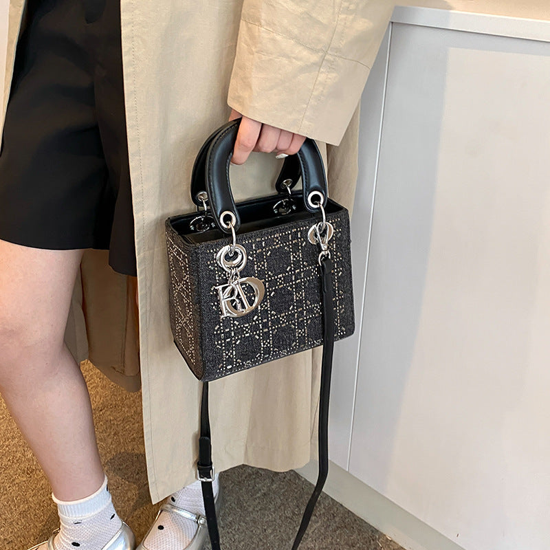 Women's Portable Banquet Diamond Fashion Rhinestone Shiny Bags