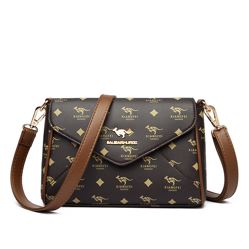 Women's Mother Simple Fashion Stitching Use Mother-in-law Crossbody Bags