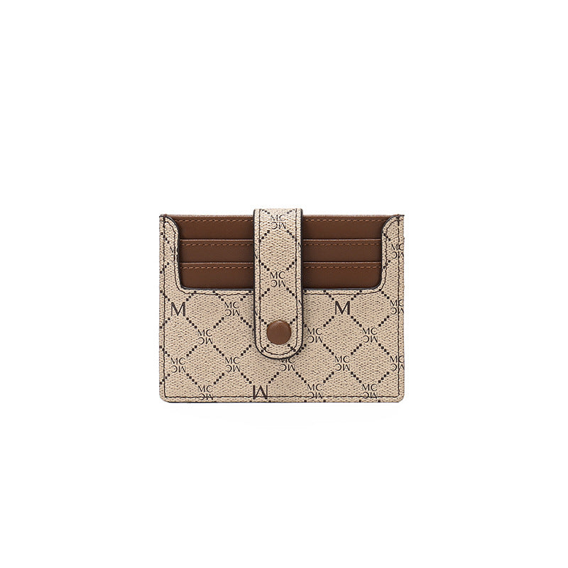 Women's Scarecrow Winter Credentials Mini Niche Ladies Wallets