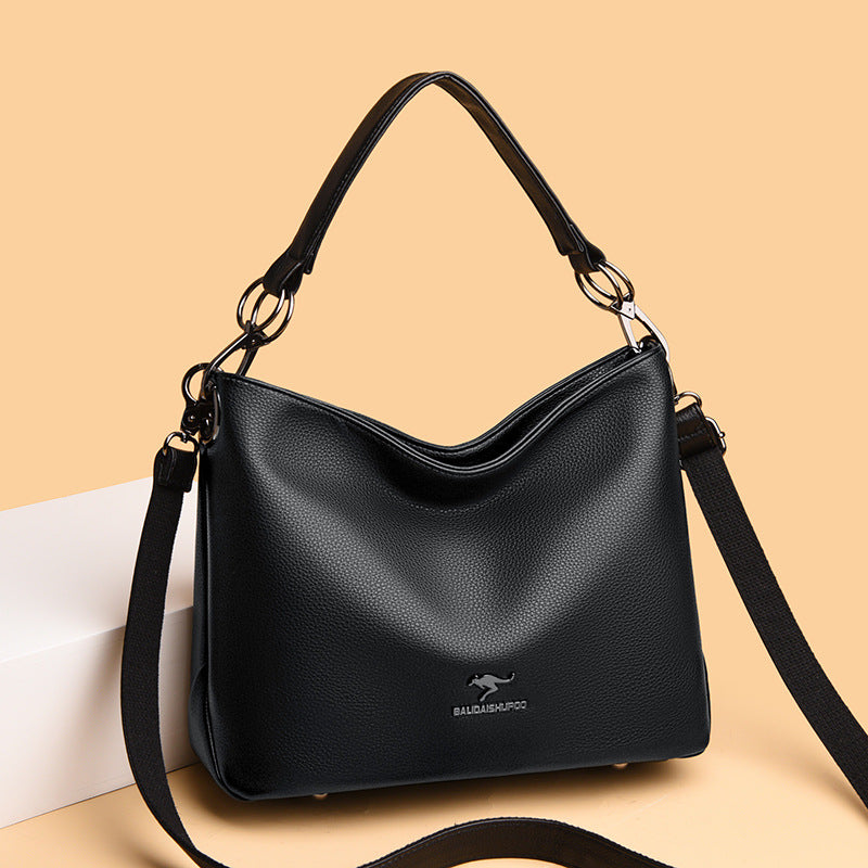 Women's Large Capacity Big Mom Simple Crossbody Bags