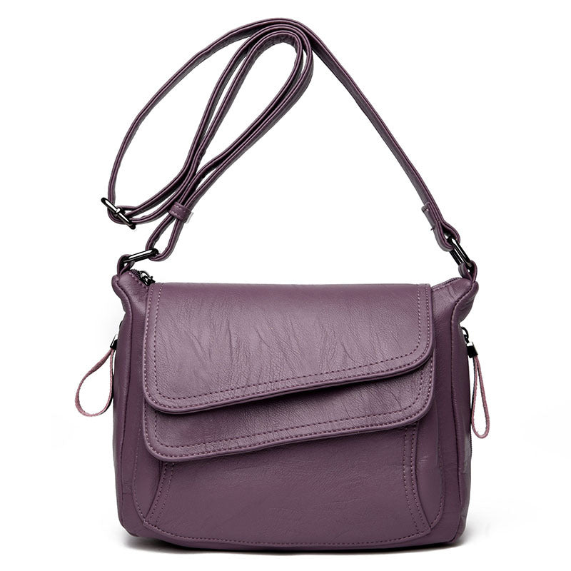 Stylish Women's Korean Style Soft Leather Crossbody Bags