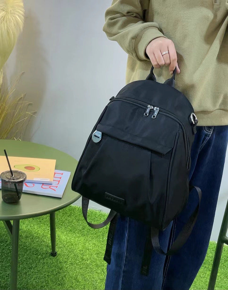 Women's Trendy Nylon Cloth Fashionable Large Capacity Backpacks
