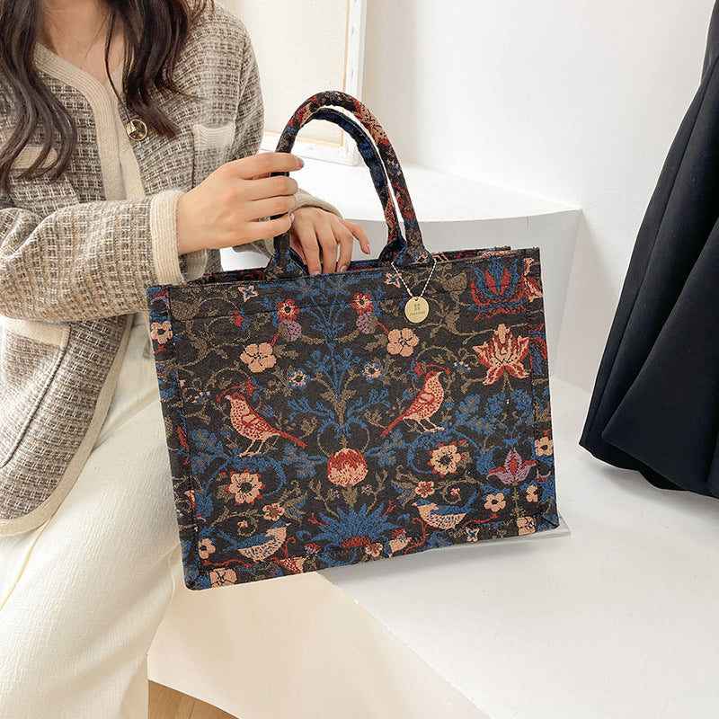 Women's Real Leather Vegetable Basket Genuine Fashion Shoulder Bags