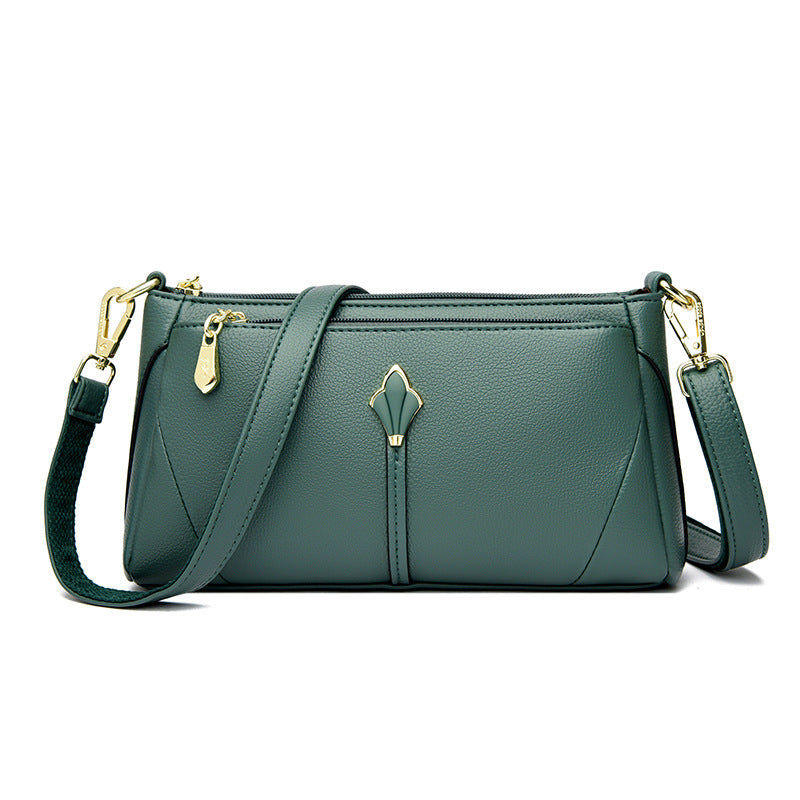 Women's Summer Simple Versatile Large Capacity Mother Small Square Bags
