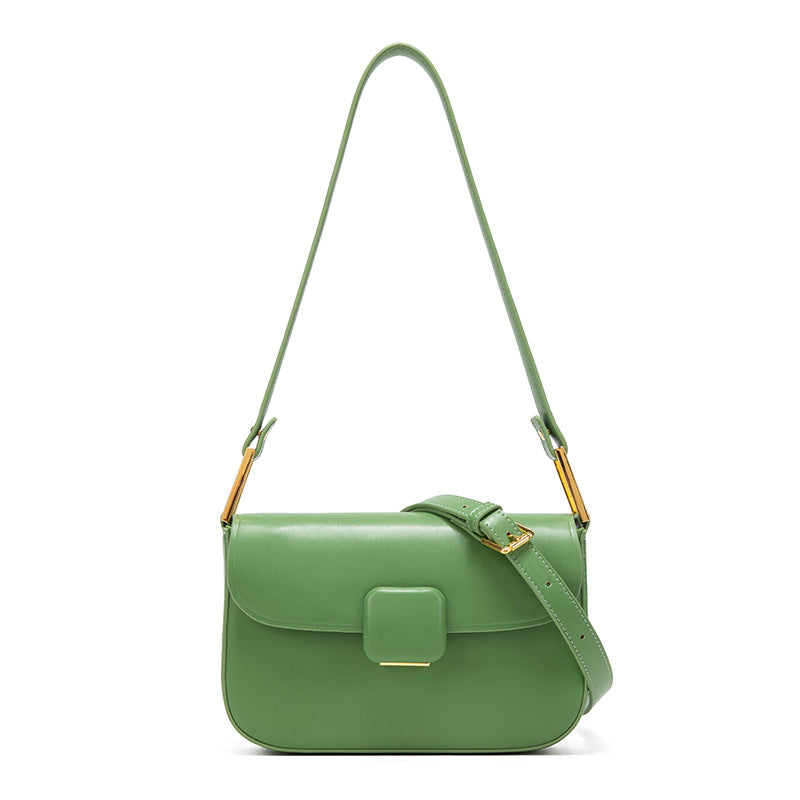 Women's Summer Fashion Underarm Candy Color Design Crossbody Bags