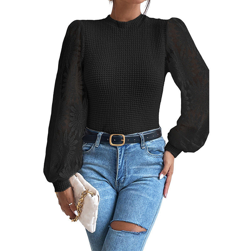 Women's Neck Pullover Autumn Fashion Hundred Pineapple Knitwear