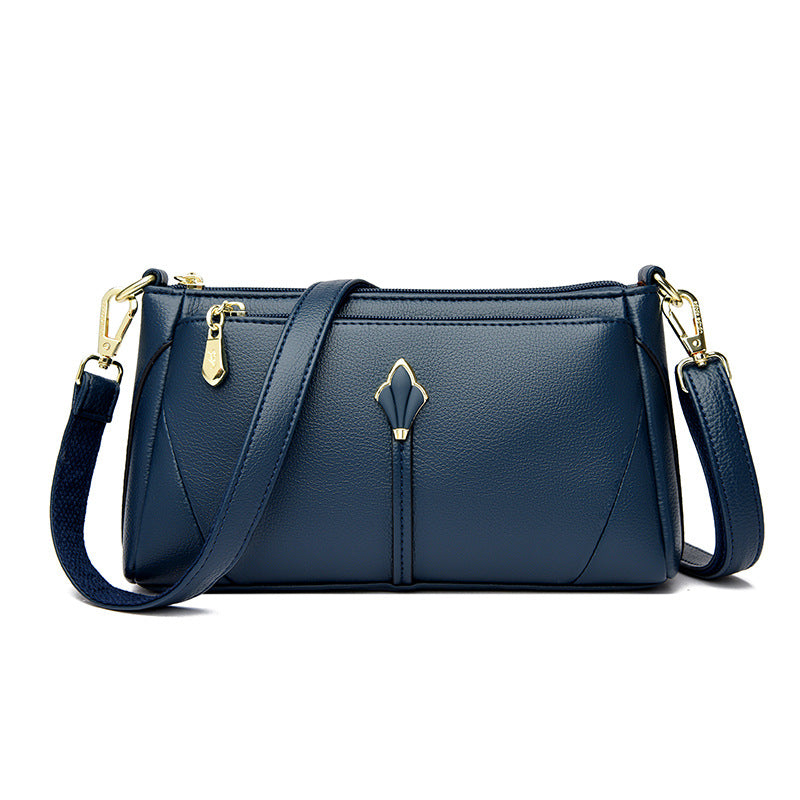 Women's Summer Simple Versatile Large Capacity Mother Small Square Bags