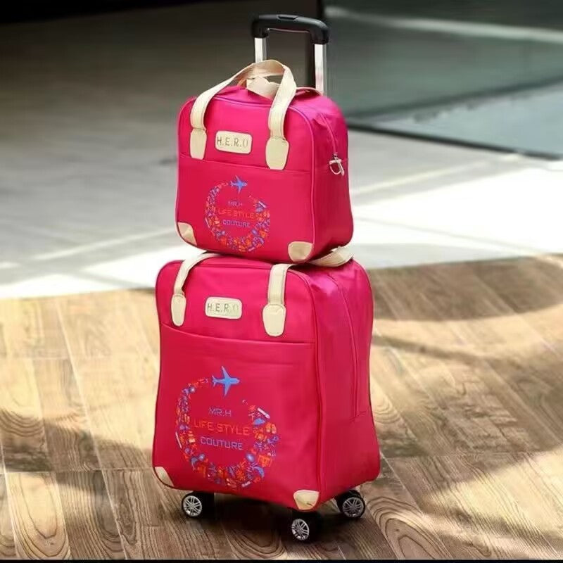 Women's Lightweight Suitcase Large Capacity Boarding Mother Travel Bags