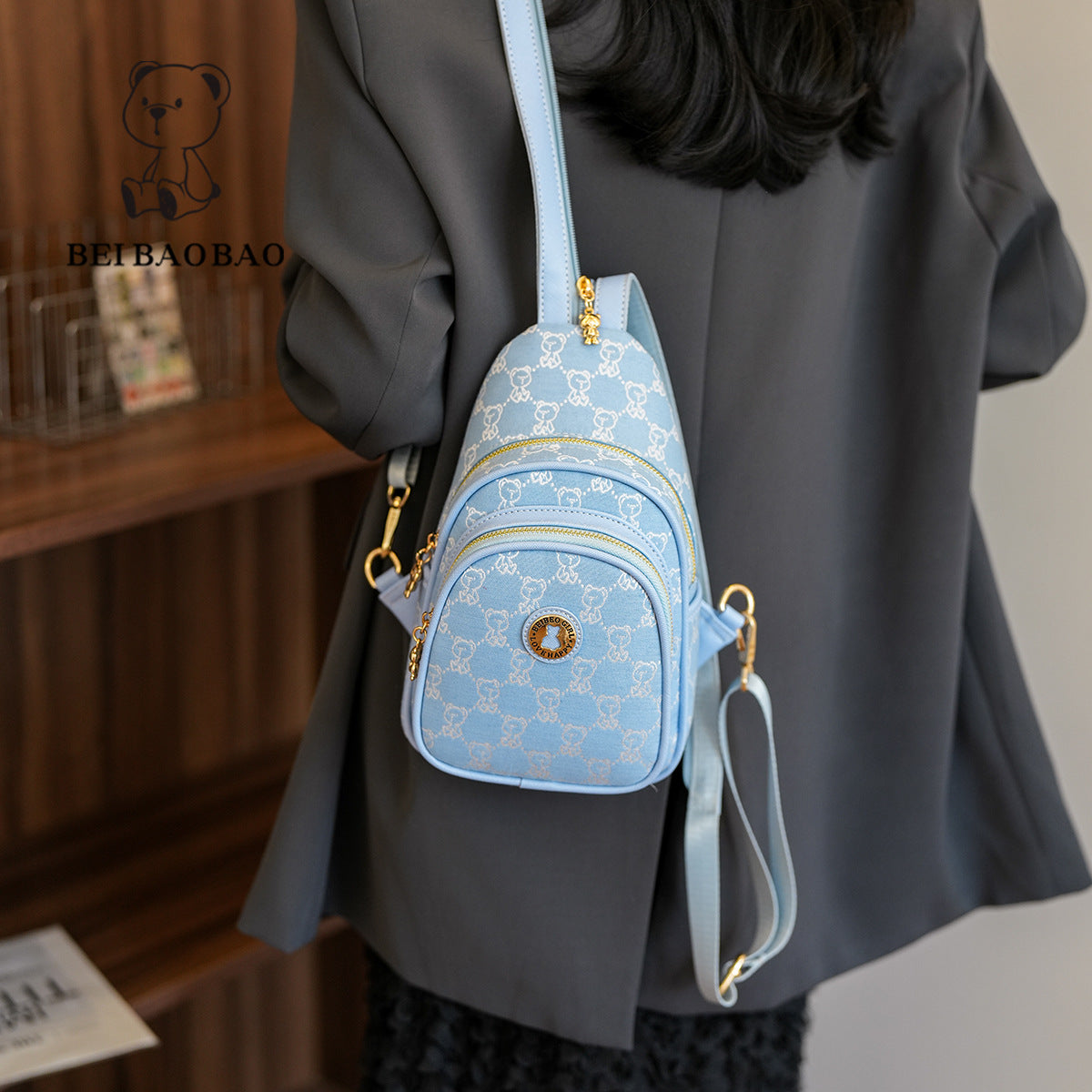 Women's Source Summer Daily Matching Canvas Fashionable Waist Packs