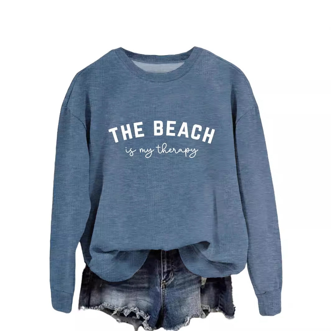 Casual Sweatshirt Loose Temperament Long-sleeved Shirt Sweaters