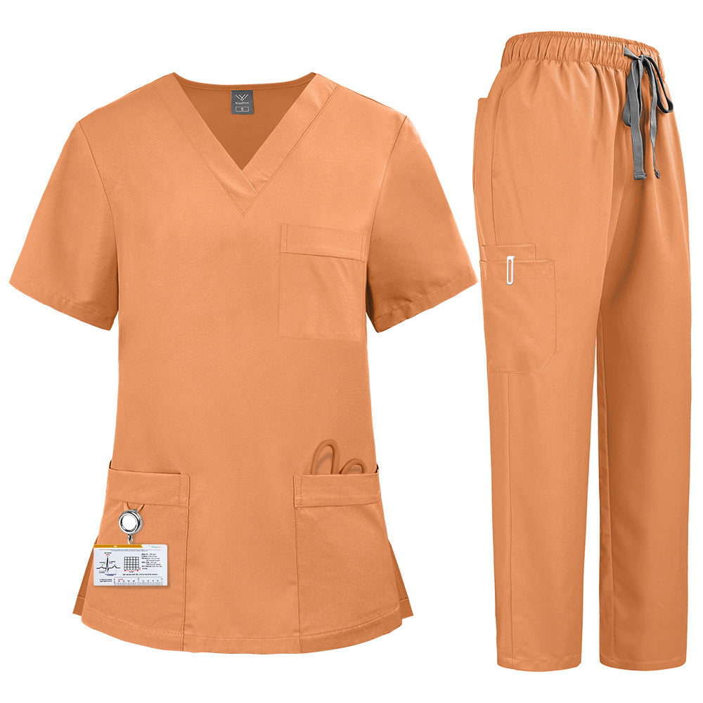 Women's & Men's & Stretch Hand Washing Doctor Two-piece Uniform