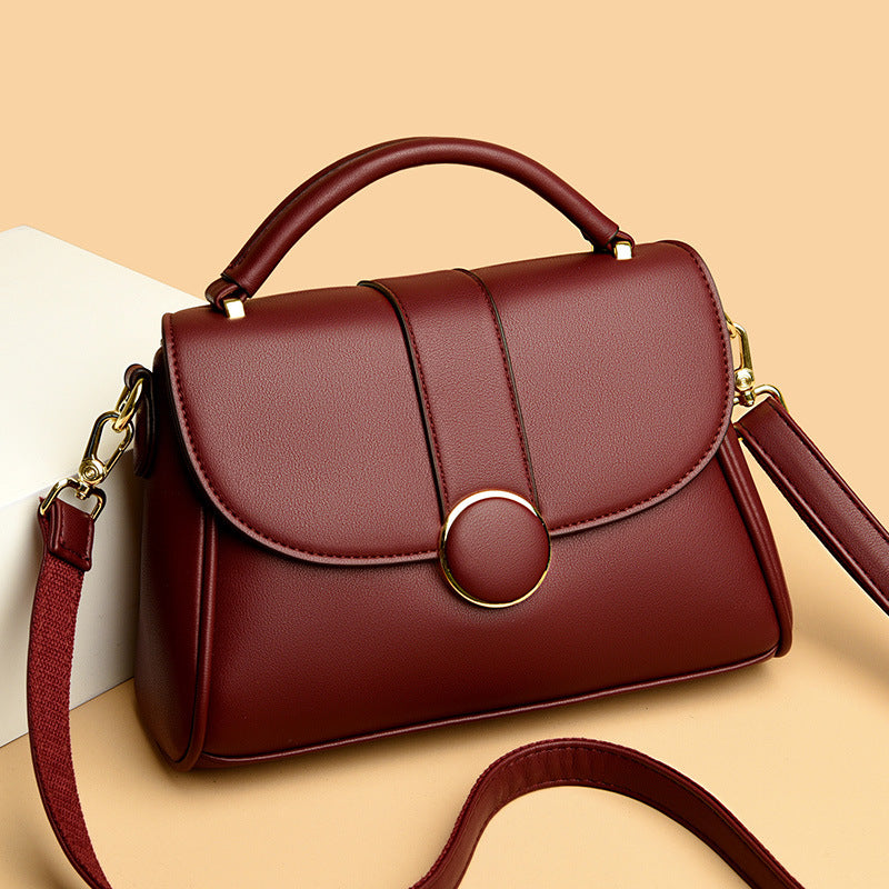 Women's Summer Light Luxury Simple Texture Mummy Shoulder Bags