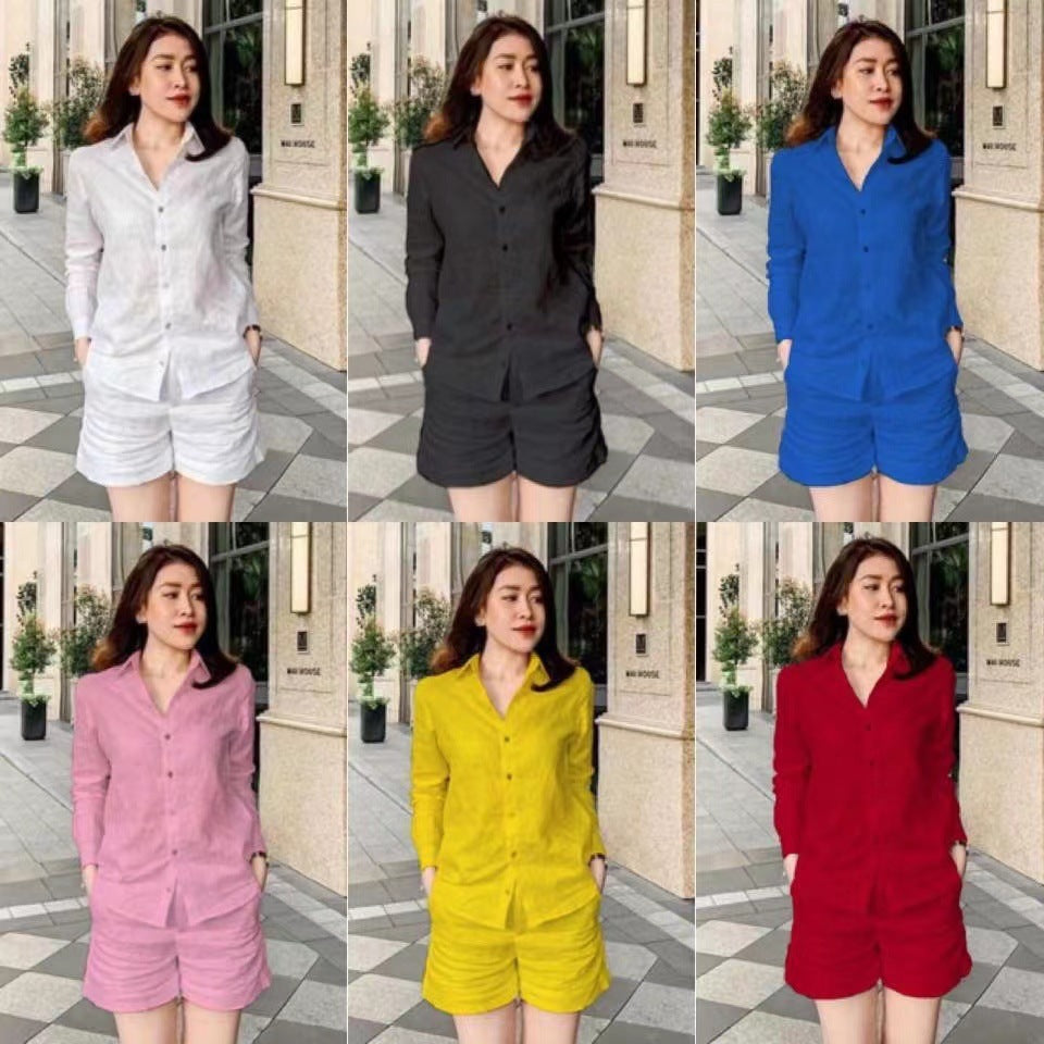 Temperament Leisure Western Style Color Fashion Suits