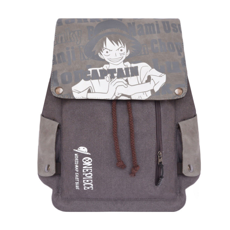 Anime Peripheral Totoro One Piece No Backpacks