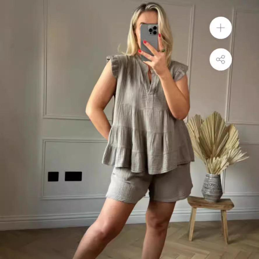 Women's Attractive Popular Comfort Casual Cotton Suits