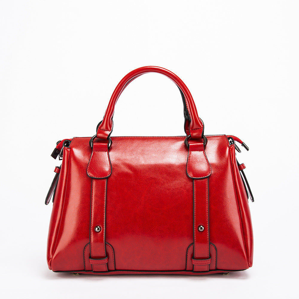 Women's Genuine Leather Retro Fashion Trendy Shoulder Bags