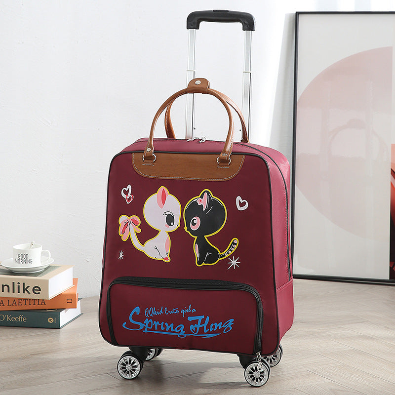 Women's & Men's & Hand-held Short-distance Boarding Aluminum Alloy Travel Bags