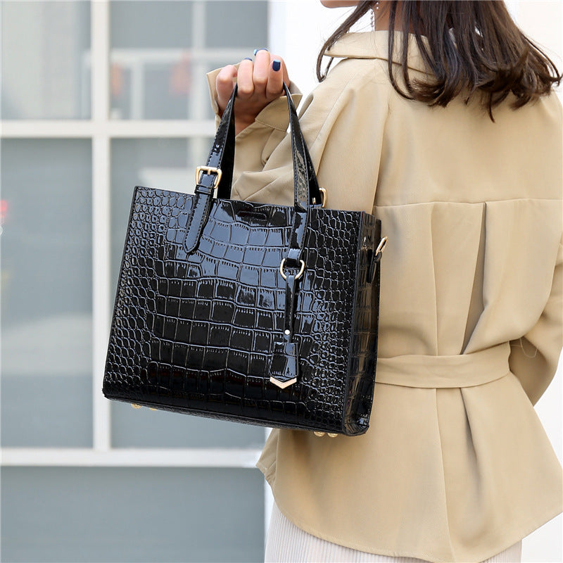Women's Mother Design Portable Korean Style Trendy Crossbody Bags