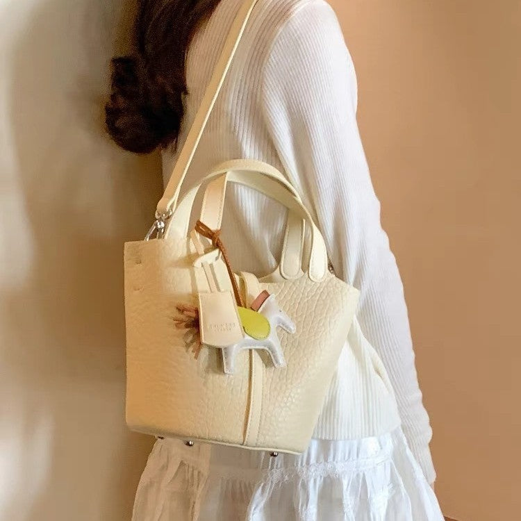 Women's South Style Cheese Milk Water Light Crossbody Bags